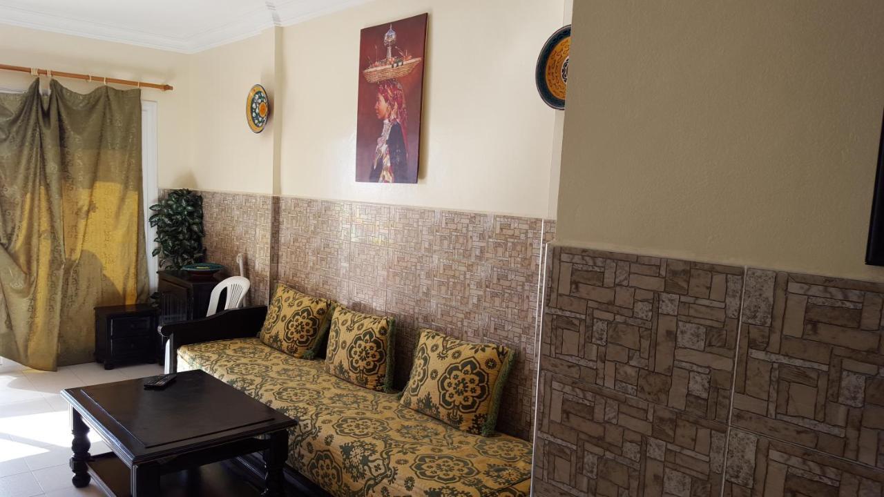 Beautiful Apartment Directly At The Beach Of 타가주트 외부 사진